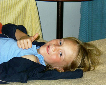 Jenny mit 6 Jahren