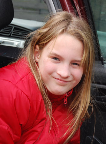Jenny mit 8 Jahren